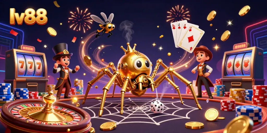 Experience the thrill at lv88 with immersive gaming elements and a vibrant casino atmosphere.